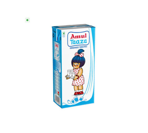 Amul Taaza Homogenised Toned Milk