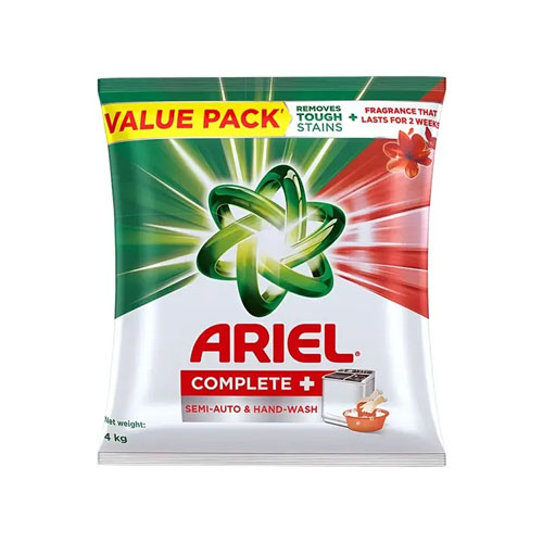 Ariel Complete Detergent Powder – 4Kg