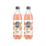 paperboat zero peach sparkling water 600 x 2